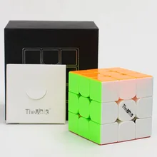 QiYi Valk3 куб 3x3 Скорость Профессиональный Кубик Рубика 3x3x3 головоломка твист Развивающие игрушки для детей, подарок на Рождество