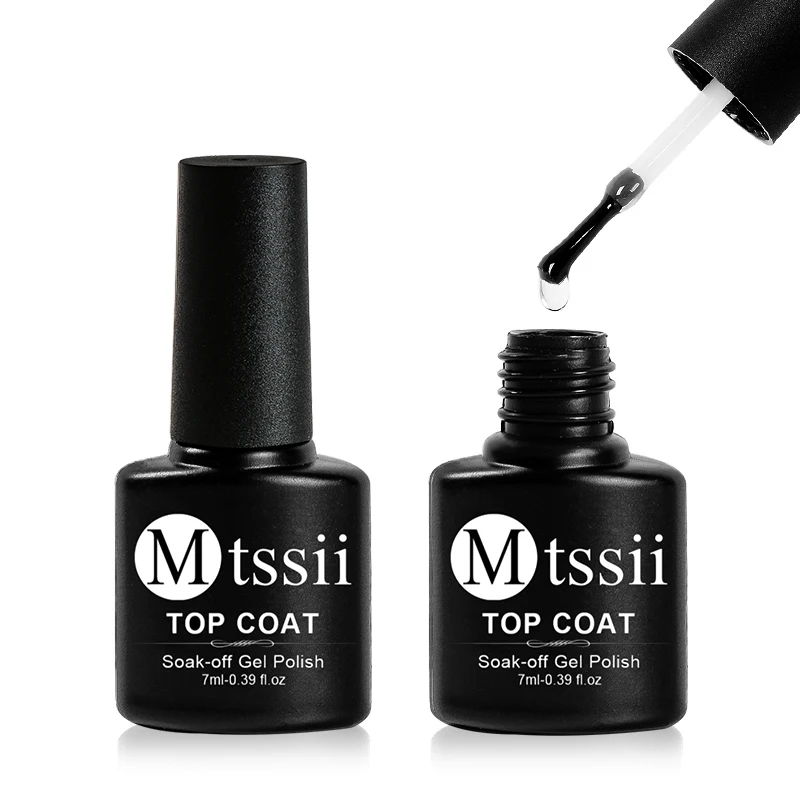 Mtssii 7ml Gel Nail Polish Matte Color Soak Off Matte Top Coat Nail Art Gel Varnish Manicure lacquer Semi Permanent Nail Gel - Color: FFW4103