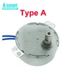BringSmart 5-24 в 110 В 220 в 1,4 до 60 об/мин вращающиеся вентиляторы для выставок микроволновая печь Ove Gear AC синхронный двигатель 4 типа вала ► Фото 2/6