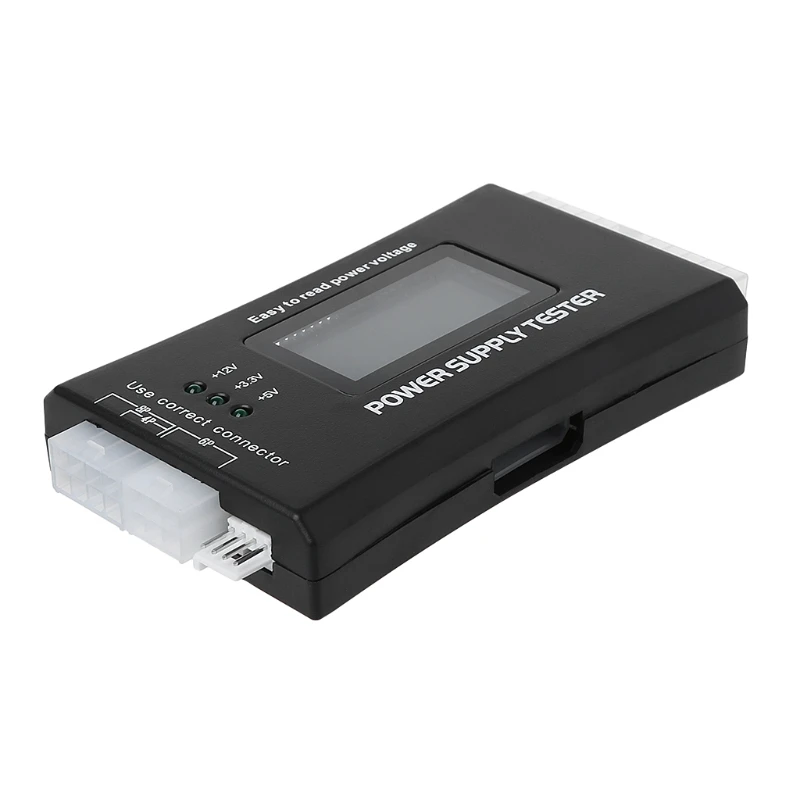Новый ЖК ПК компьютер 20/24 Pin 4 PSU ATX BTX ITX SATA HDD тестер источника питания|Источники