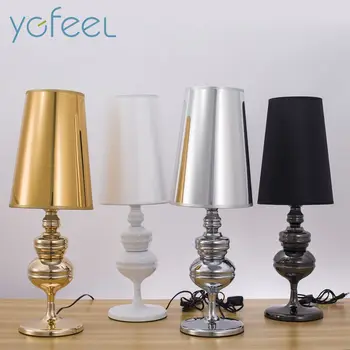 

[YGFEEL] Modern Simple Guard Table Lamps Living Room Bedroom Reading Lamp Desk Lamps E27 Holder European/American Standard Plug