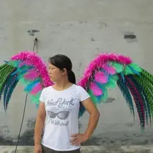 Заказная модель белья для модных показов реквизит для сцены модное перо павлина большой реквизит для окон/Авто shws реквизит