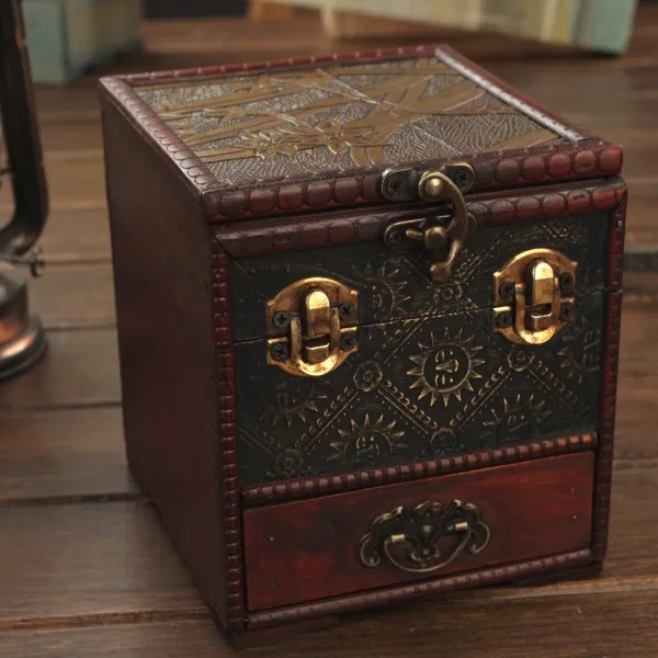 Antique Box Europe Type Restoring Ancient Ways of Creative