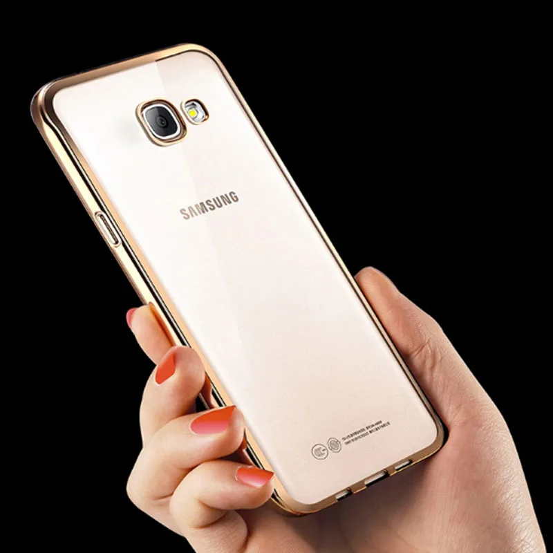 Роскошный чехол на заднюю панель для samsung galaxy a 5 a5 2015/a5 2016/a5 2017 мягкий прозрачный из