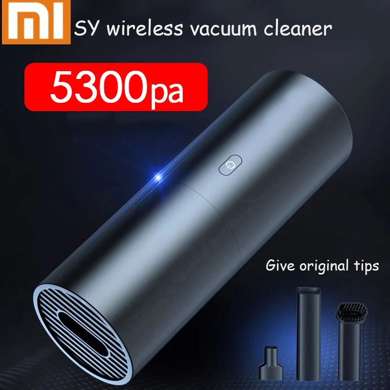 Xiaomi MIjia Mini Car Vacuum Cleaner Home Dual-Use Cleaner USB Cleaning Machine Portable Wireless Vacuum Cleaner Strong Suction