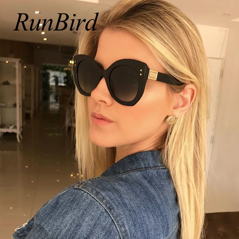 

Luxury Cat Eye Sunglasses Women Brand Designer Retro Vintage Sun Glasses Women Female Ladies Sunglass Lunettes de soleil 1411R