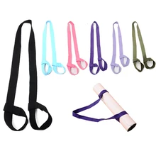 Коврик для йоги, слинг-переноска на плечо ремень для упражнений стрейч регулируемые аксессуары для спортзала