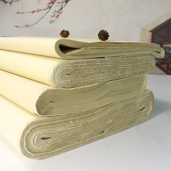 

Calligraphy Brush Writing Practice Xuan Paper Chinese Calligraphy Writing Half-Ripe Xuan Paper Chinese Feather Edge Rice Paper