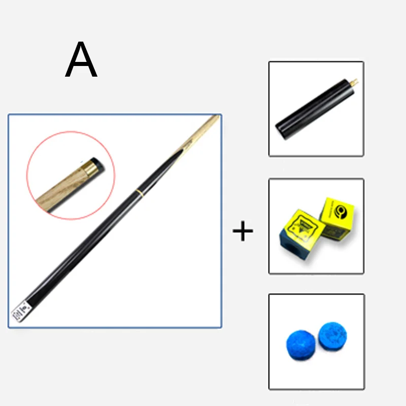 Высокое качество 3/4 снукер кий s 9,8 мм наконечник с чехол для кия набор 3 варианта профессиональный уровень Китай