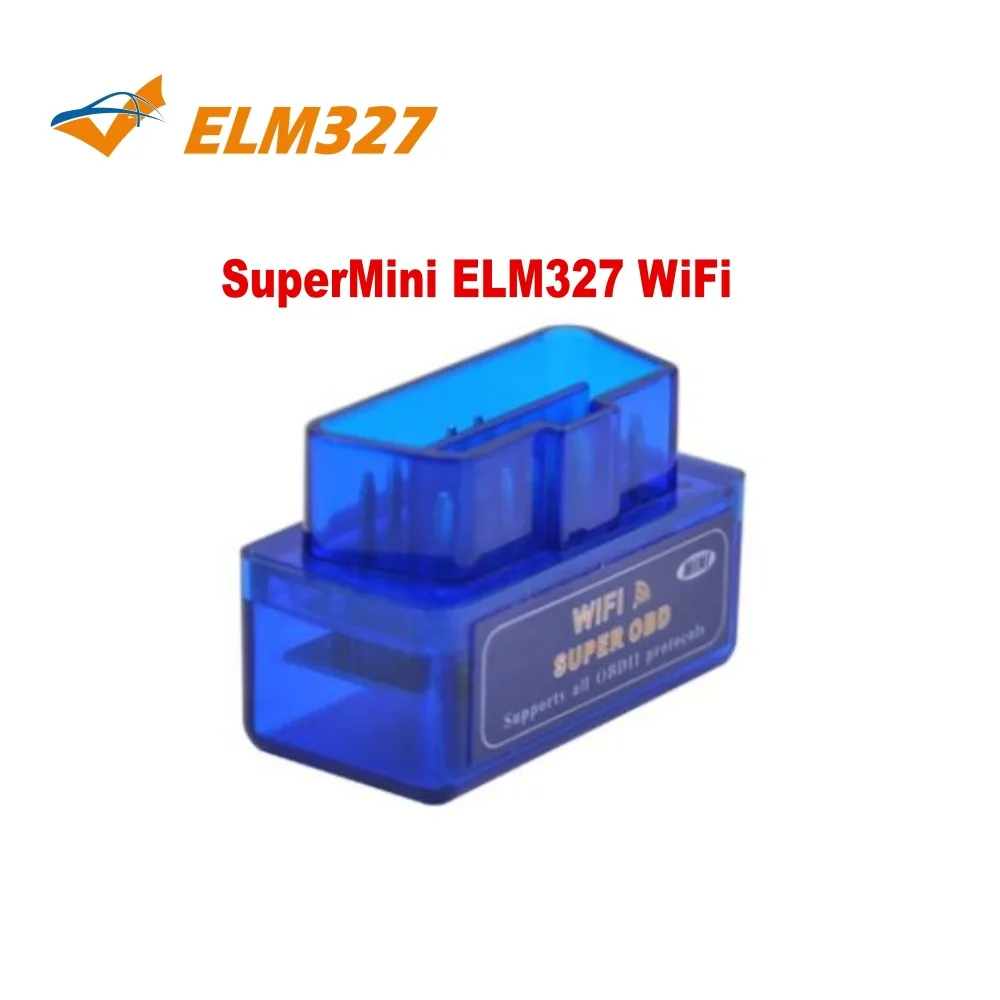 2018 Новый Супер Мини OBD сканер ELM 327 WiFi V2.1 OBD2/OBDII Авто диагностический инструмент для