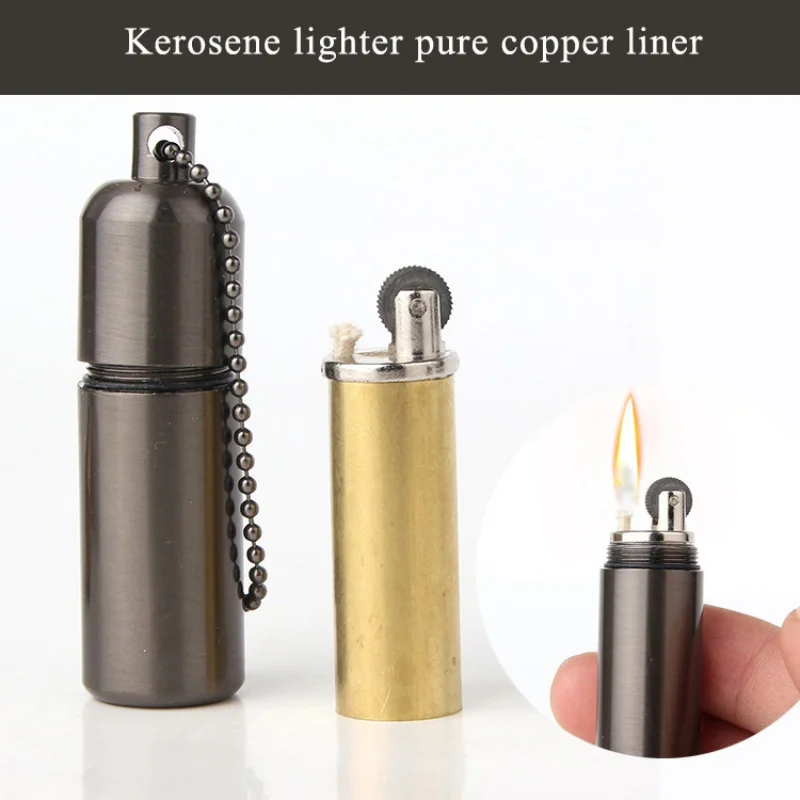 Mini Camping Torch Lighters Travel Portable Keychain Smoking Lighter