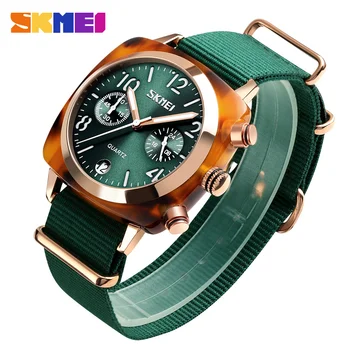 

Skmei Quartz Male Watches Minute Timer Date Woman Wristwatch Luminous Pointer Relogio Masculino Stainless Steel Women Watches