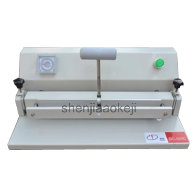DC-500C Hardcover Pressure groove machine hard cover maker biding document Photo album Pressure slot machine 220v(50hz) 1pc afbeelding