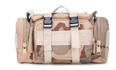 5L поясные сумки армейская Водонепроницаемая поясная сумка Оксфорд альпинистская сумка уличный военный тактический походный мешок сумка поясная упаковка - Цвет: Desert