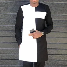 Special Offers African Print Shirt Men Dashiki Tops Fashion Black & White Patchwork African Clothing Africa Designed Men's Shirt Special Offers African Print Shirt Men Dashiki Tops Fashion Black & White Patchwork African Clothing Africa Designed Men's Shirt