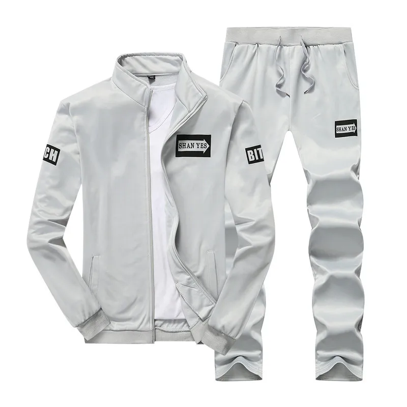 Riinr 2018 Fashion New Arrival Sporting Suit Men Spring And Autumn Casual Sweatshirt+Sweatpants Two Pieces Sets Tracksuit Men Riinr 2018 Fashion New Arrival Sporting Suit Men Spring And Autumn Casual Sweatshirt+Sweatpants Two Pieces Sets Tracksuit Men