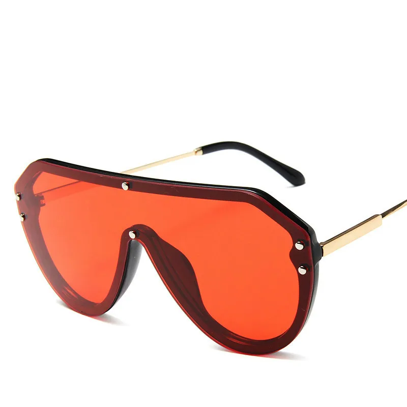 Солнцезащитные очки авиаторы с плоским верхом мужские Классические Цельные