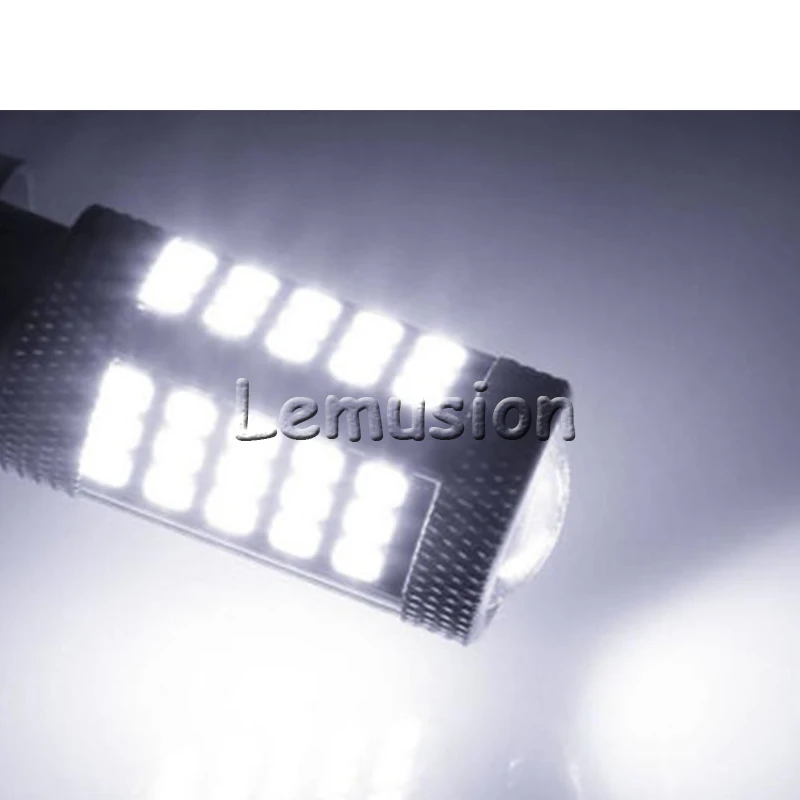 2X DC 12 В H7 2835 63 LED 6000 К автомобиля проектор Туман Вождение лампочка Белый автомобиль