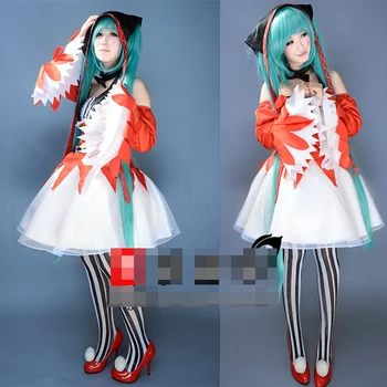 

VOCALOID miku diva F clown cosplay costume