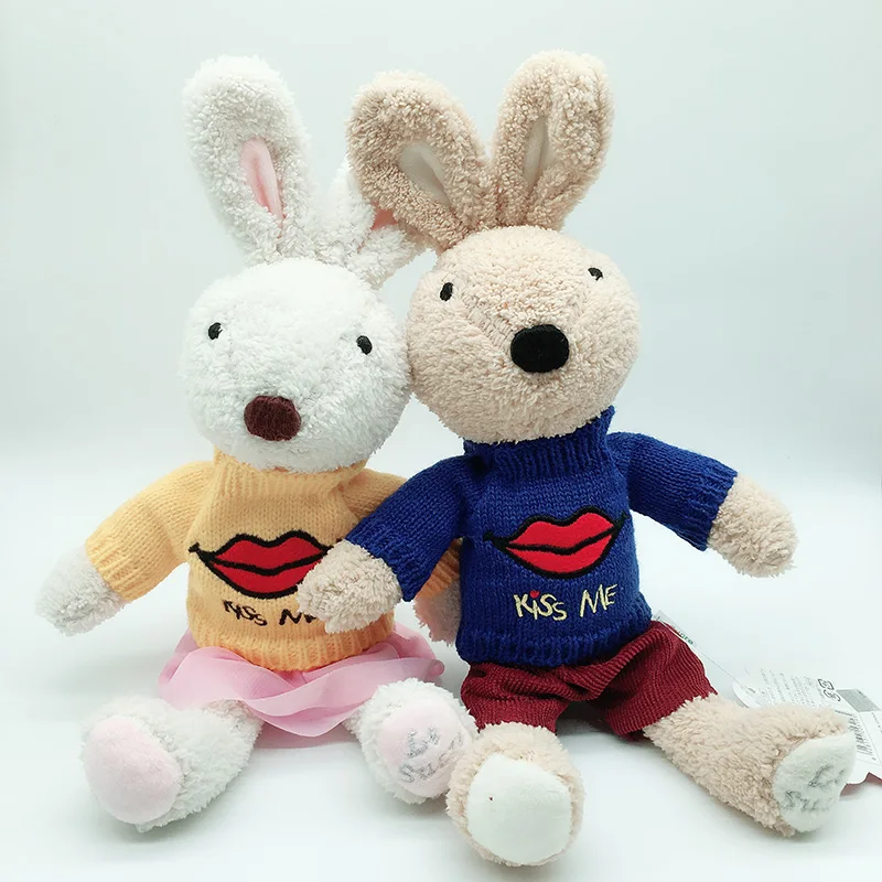 1 шт., кукольная одежда для 30 см, плюшевые игрушки с кроликом Le Sucre, свитер в форме кролика, свадебное платье, аксессуары для 1/6, куклы BJD, подарки для девочек