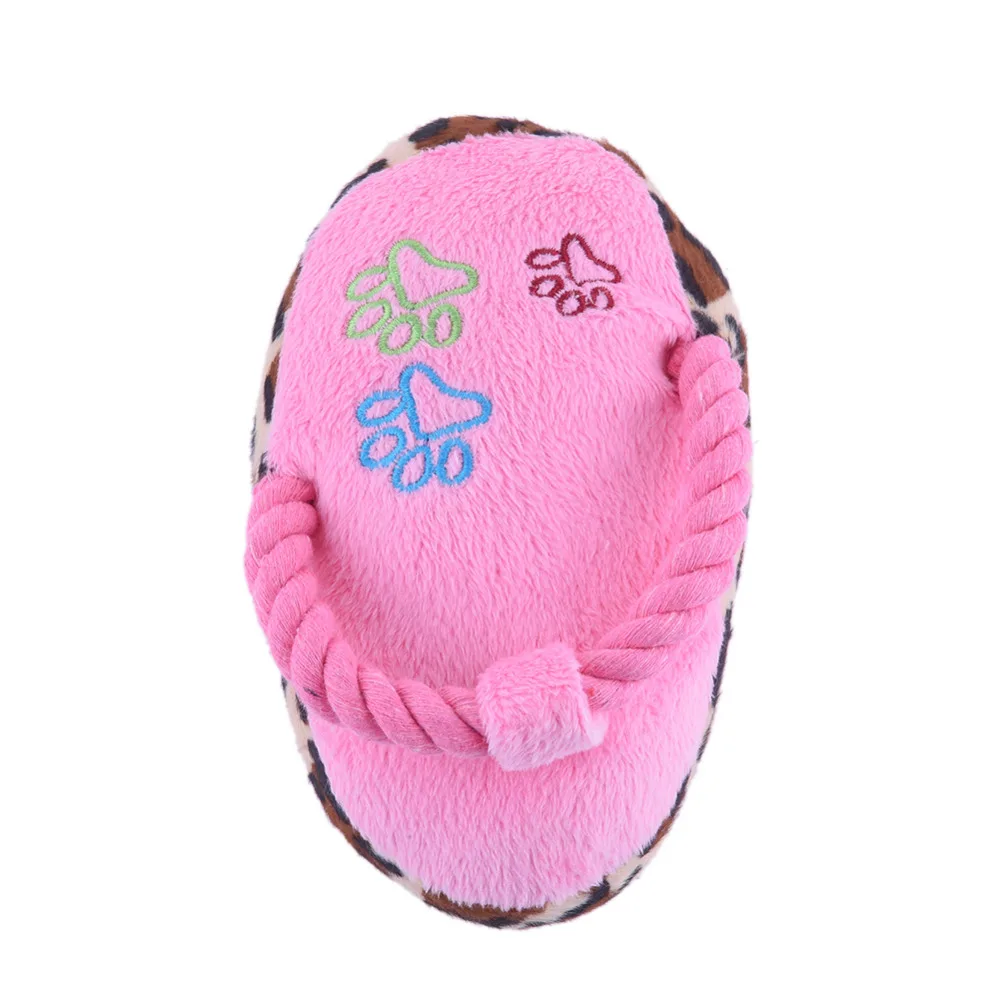 Buy Pet Dog Toy Flip Flop Plush Gnawing Toy Funny Chew
