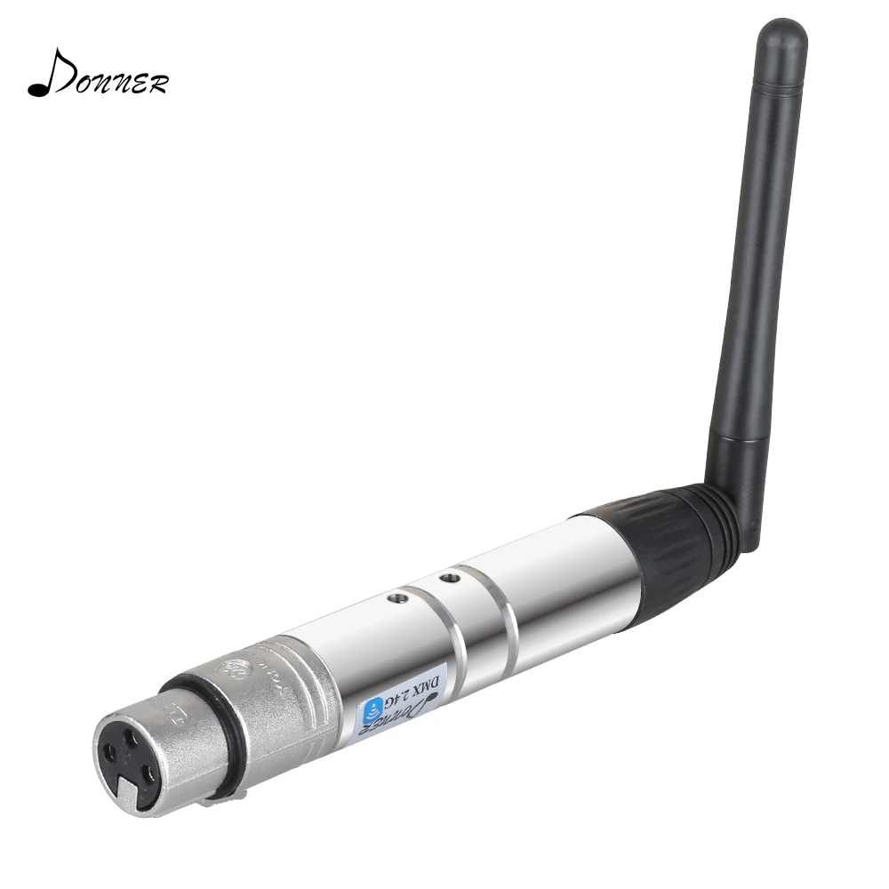 

Donner 1PCS DMX512 DMX Dfi DJ 2.4G Wireless Receiver with Adapter