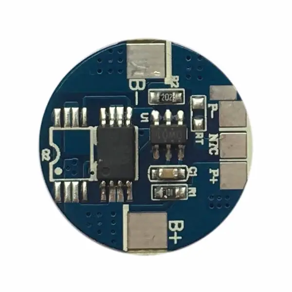 

10PCS 1S 18650 Li-ion battery cell protection circuit board 2.5A D:18mm PCB PCM assembly