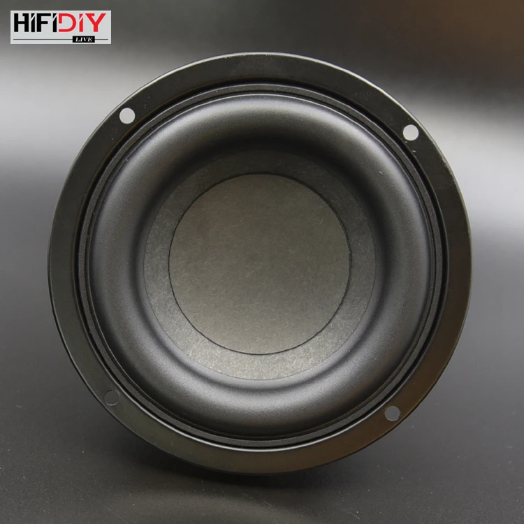 HI-FI DIY S4-116 4,5 дюймов 60 Вт аудио круглый НЧ динамик высокой мощности бас домашний кинотеатр 2,1 блок сабвуфера 2 кроссовер Lou динамик s