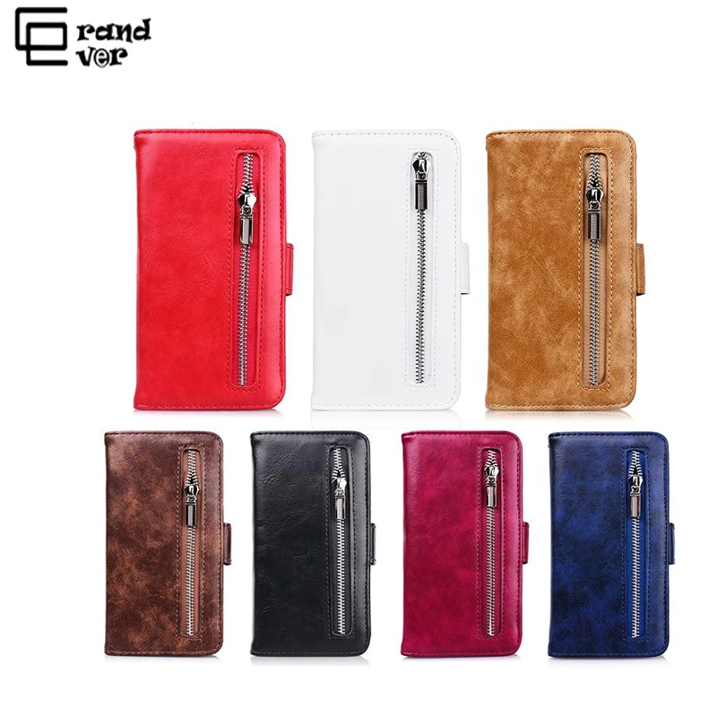 

Luxury Flip Case For Samsung Galaxy A5 J5 2017 Cover 2 in 1 Genuine Leather PU Zipper Wallet Case For Samsung Galaxy S8 Note 9