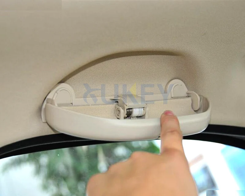 Для VW Polo 6R 2010 2017 / Skoda Rapid 2012 2019 автомобильные солнцезащитные очки коробка чехол