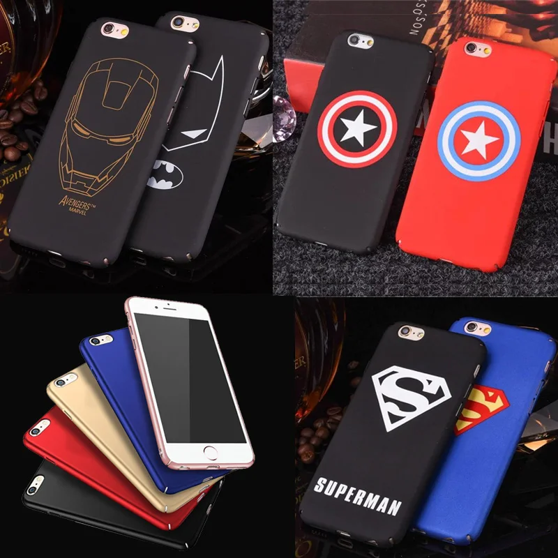 Marvel Superheroes Phone Cases For iPhone (6 Types)