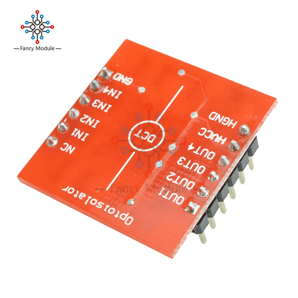 TLP281 4-канальный оптоизолятор IC модуль для Arduino Плата расширения высокий и низкий уровень оптопара изоляции 4 канала