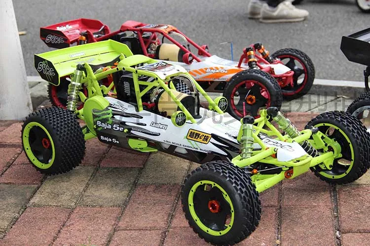 1:5 SY Baja 30.5cc 2T газовый двигатель все нейлон Чистый нейлон мощный RC baja автомобиль 2.G дистанционное управление