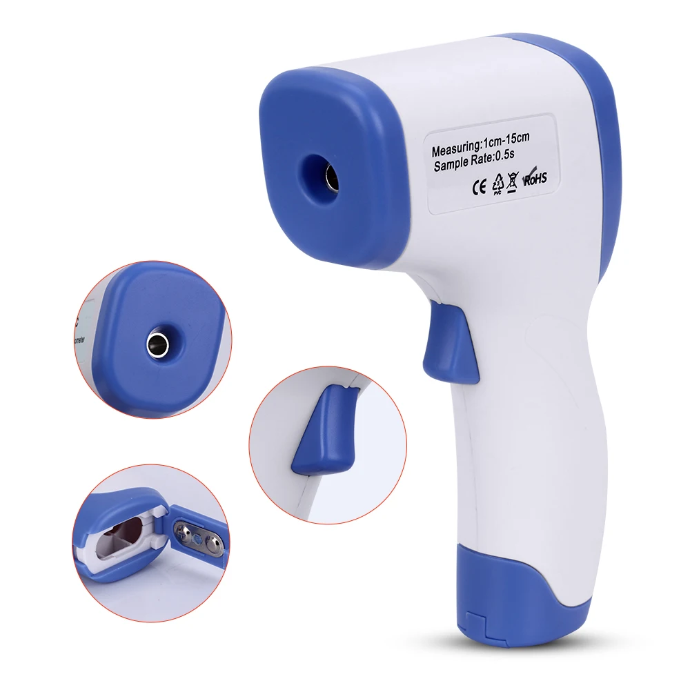 Cena OLIECO cyfrowy automatyczny na podczerwień czoło bezdotykowy termometr na podczerwień pistolet wielofunkcyjny dziecko dorosłych temperatury urządzenie pomiarowe