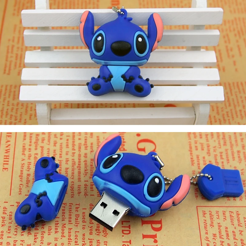 Высокоскоростной мультяшный флеш-накопитель Planet Baby Star Cute Stich Модель 64gb 128mb USB флеш-накопитель Флешка 32gb USB 2,0 Memory U Stick