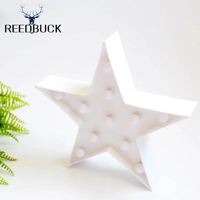 3D Marquee LED Night Lamp Blue Cloud White Star Luminaria Lights Warm White 11  (3)zhutu