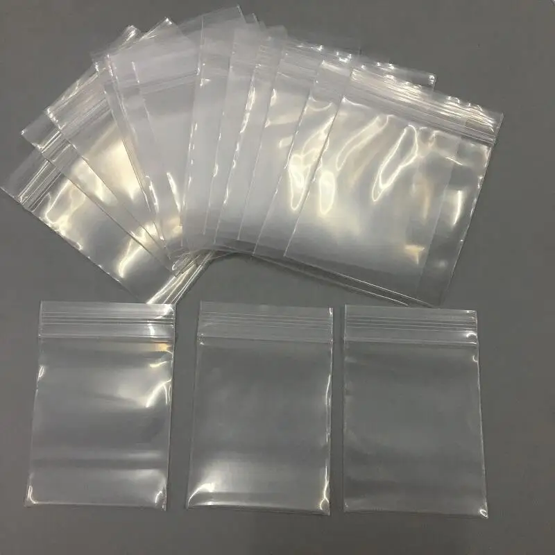 Толстый прозрачный полиэтиленовый пакет на молнии с застежкой-молнией, самозапечатываемый полиэтиленовый пакет с застежкой-молнией, пакеты для упаковки пищевых подарков