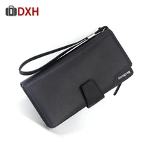 2019 New Men Wallet Black Fashion Business Simple Clutch Purse Bag PU Leather Coin Large Capacity Long Zipper And Hasp Wallets 2019 New Men Wallet Black Fashion Business Simple Clutch Purse Bag PU Leather Coin Large Capacity Long Zipper And Hasp Wallets