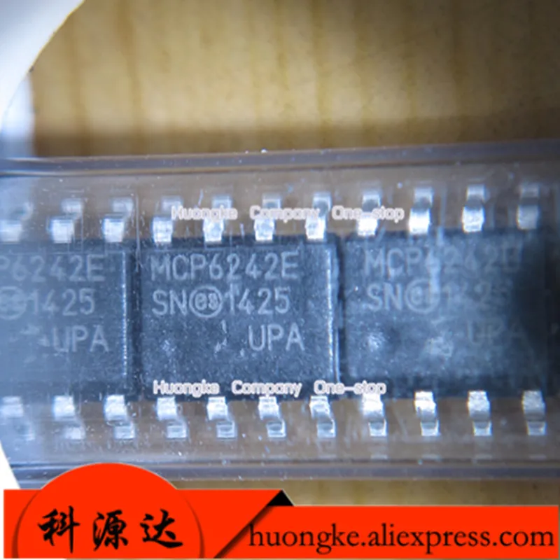 

10pcs/lot MCP6242E MCP6242-E/SN MCP6242 SOP-8 in stock