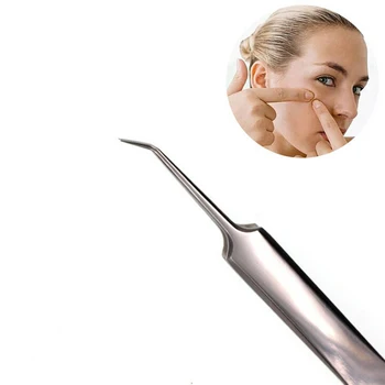 

1 PCS Blackhead Removal Safe Anti-static Cosmetics Tools Needle Stainless Steel Tweezers Eyelash Extension Acne