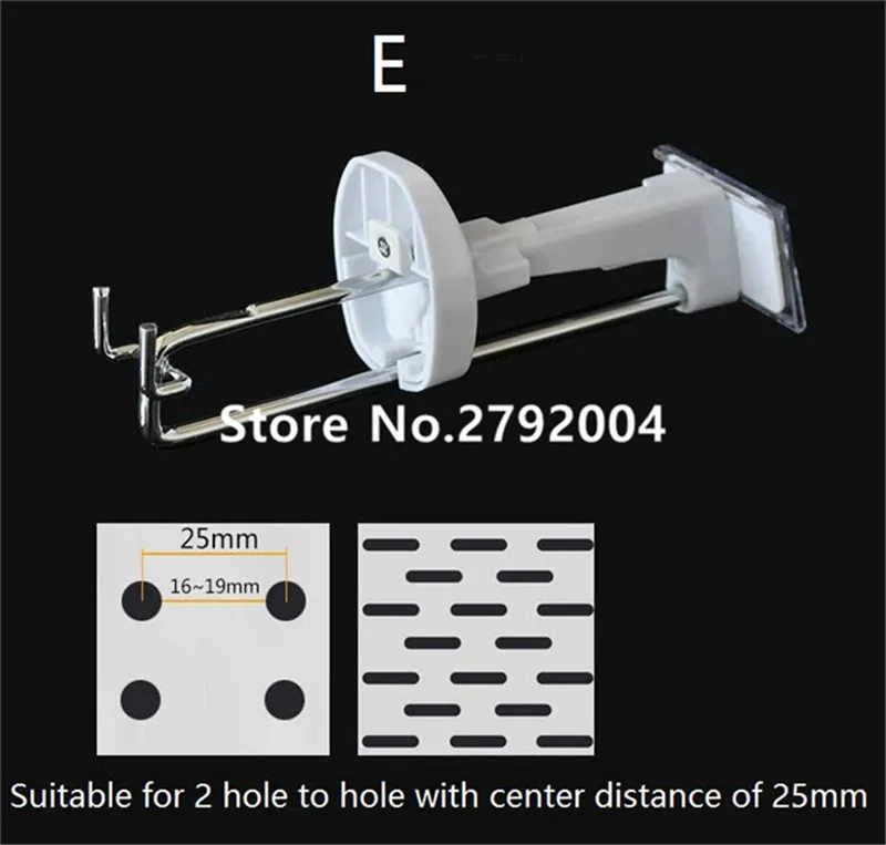 (100 шт./упак.) белый 180 мм электронный магазин используется anti-theft дисплей крюк безопасности вешалка для pegboard и планка стены крюк
