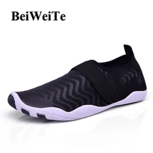 Мужская Летняя обувь для плавания, большие размеры, пляжная обувь для мужчин, быстросохнущая обувь для плавания, дайвинг, акваобувь уличная, дышащая прогулочная обувь