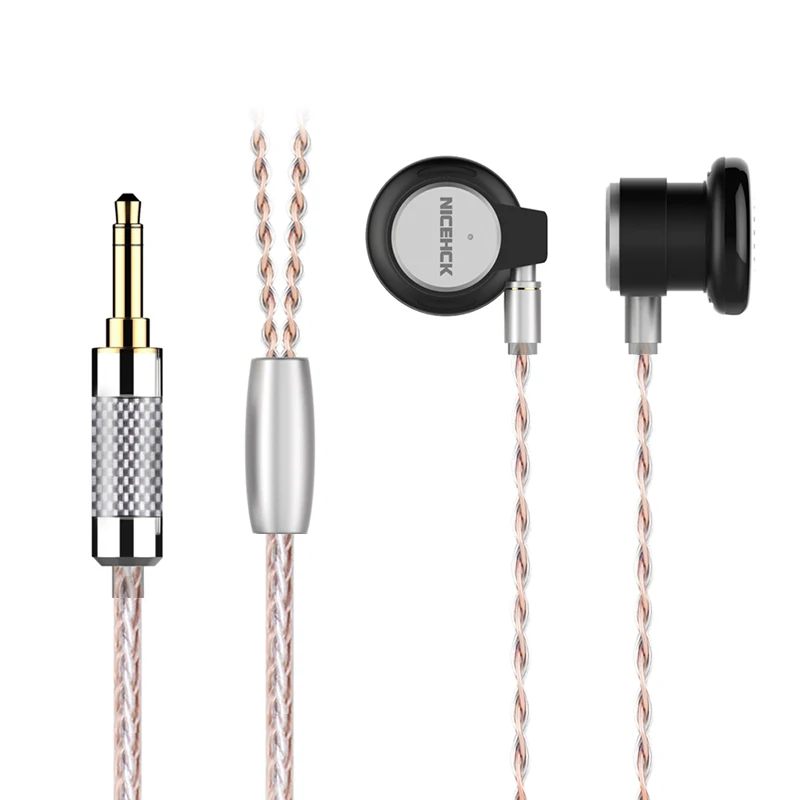 NICEHCK EBX Ear Hook Earbud HIFI Metal Earphone 14.8mm Dynamic Driver Headset Flagship Earbud With Detachable Detach MMCX Cable