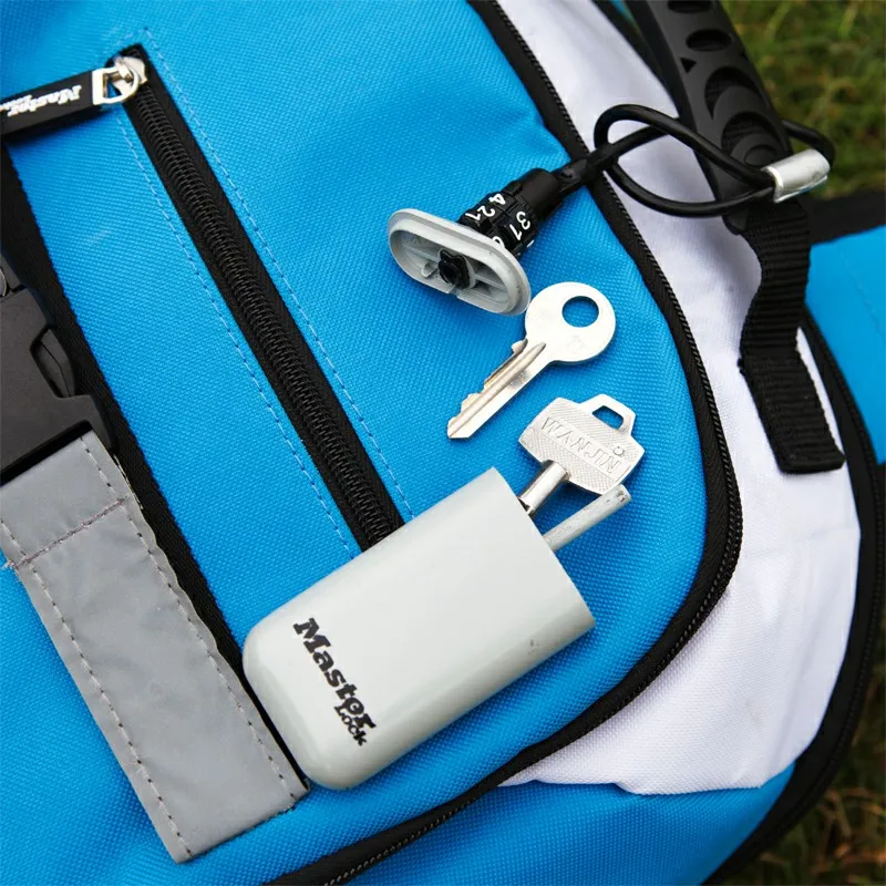 Мини-Сейф для ключей, портативная коробка с замком и шнуром для кабеля, многофункциональный домашний уличный рюкзак, подвесная коробка для хранения, фиксированный кодовый замок