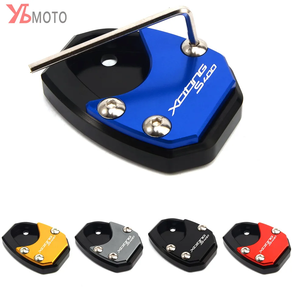 

High-Quality Accessories For KYMCO XCITING S 400 XCITINGS400 2017 2018 2019 Motorcycle Kickstand Kick Side Stand Plate