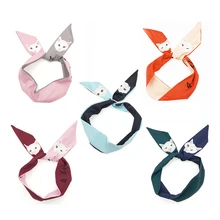 Мультфильм Прекрасный Принт кошка железа широкое оголовье девушки для укладки волос аксессуары разнообразие моделирование Для женщин поставка головных уборов