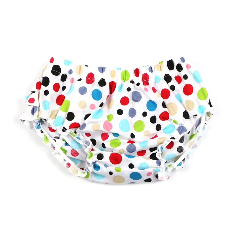 2018 NEW Baby Shorts Baby Boy Girl Bloomers Diaper Cover Bloomers Toddler Cotton Dots Ruffle Panties Baby Clothing YC110 (3)