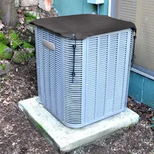 Защитный чехол кондиционер Чехол Открытый защитный чехол Пылезащитная сетка Вентилятор охлаждения прочный и водостойкий Прямая поставка