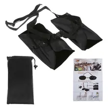 Гамак для ног с разрезом, портативный, для ног, для помещений, на открытом воздухе, для дома, офиса, путешествий, мини-подставка для отдыха