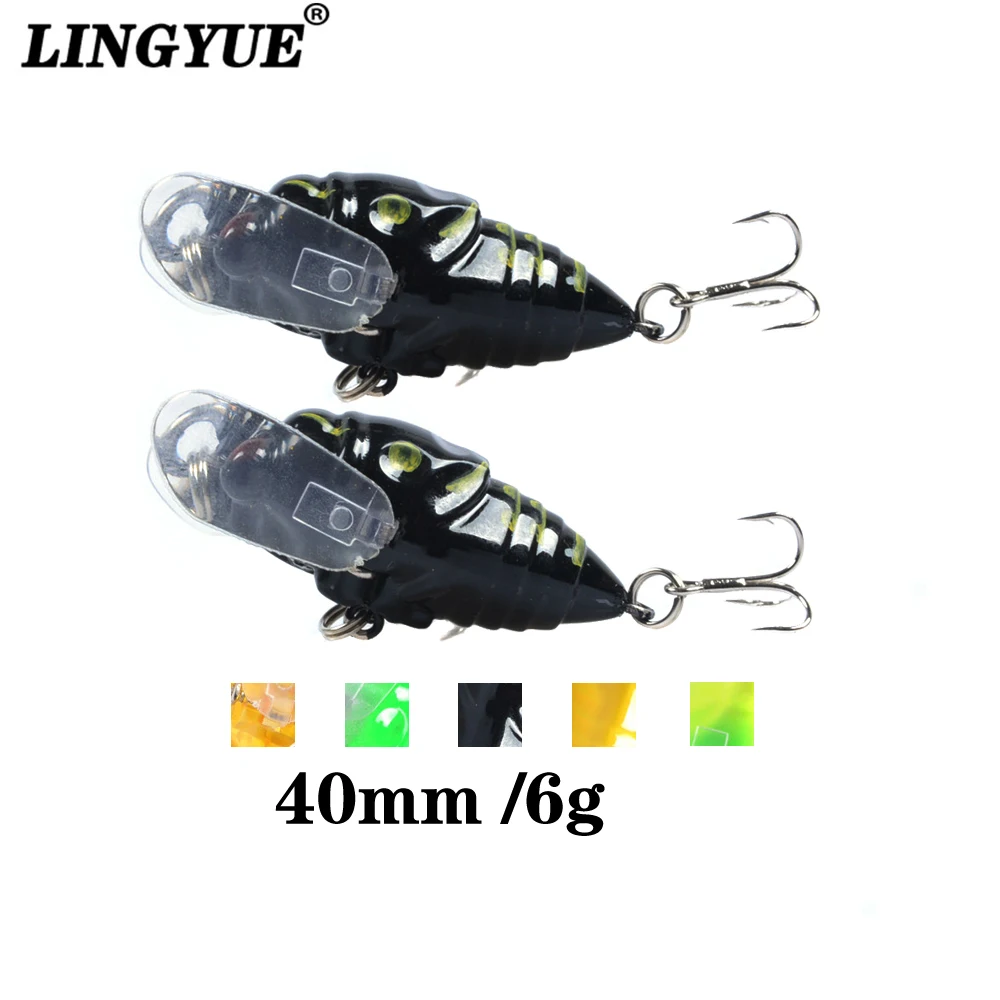 1 шт. приманка для цикады Topwater 4 см/6 г искусственные приманки рыболовные
